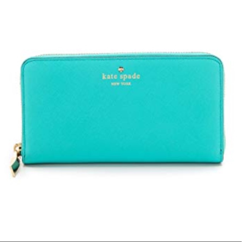 Kate Spade Cherry Lane Lane Wallet Tropic Blue